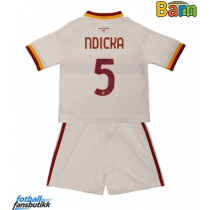 AS Roma Evan Ndicka #5 Bortedraktsett Barn 2026-27 Kortermet (+ Korte bukser)
